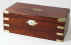 A Brass Bound Mahogany Writing Box Circa 1840